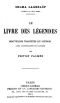 [Gutenberg 64066] • Le Livre des Légendes